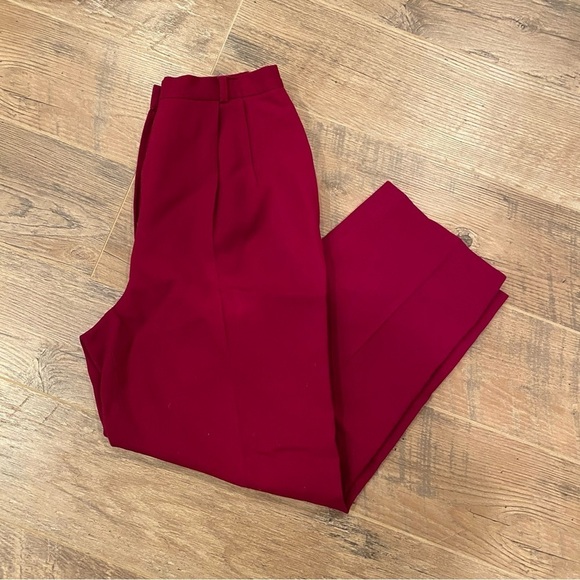 TALBOTS Red Women’s Pants Size 6 - Picture 1 of 5